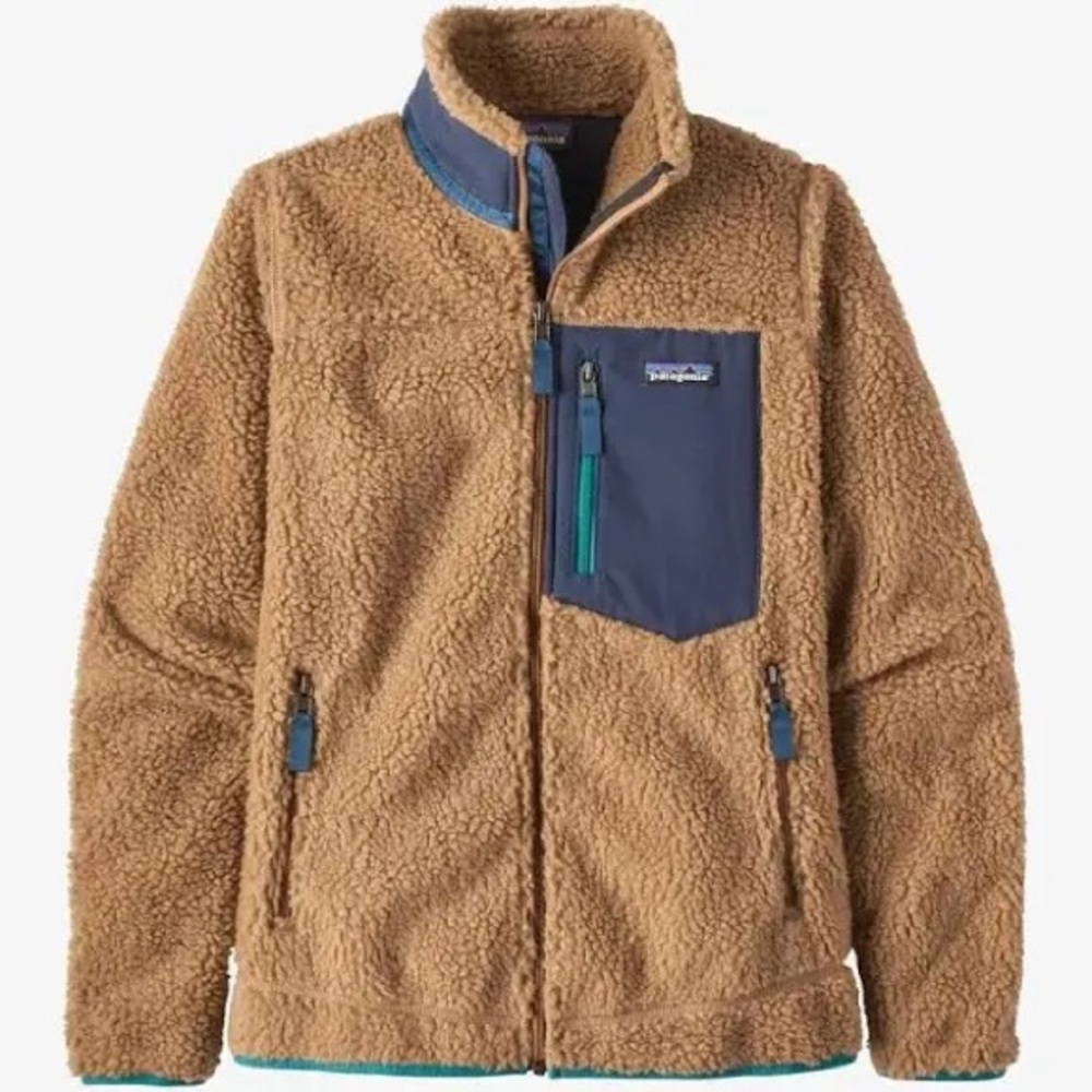 Patagonia Retro-X Fleece Jacket Women's Nest Brown/Borealis Green